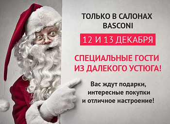 Новогодние гости в BASONI